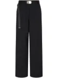 STUDIO TOMBOY wool belted trousers - Black