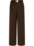 STUDIO TOMBOY wool belted trousers - Brown