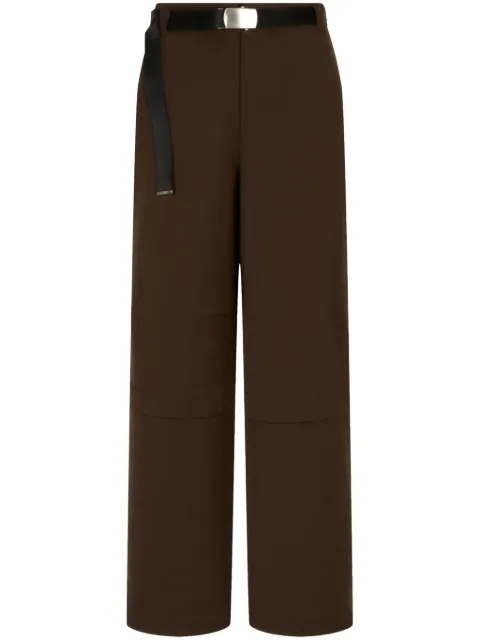 STUDIO TOMBOY pantalones con cinturón