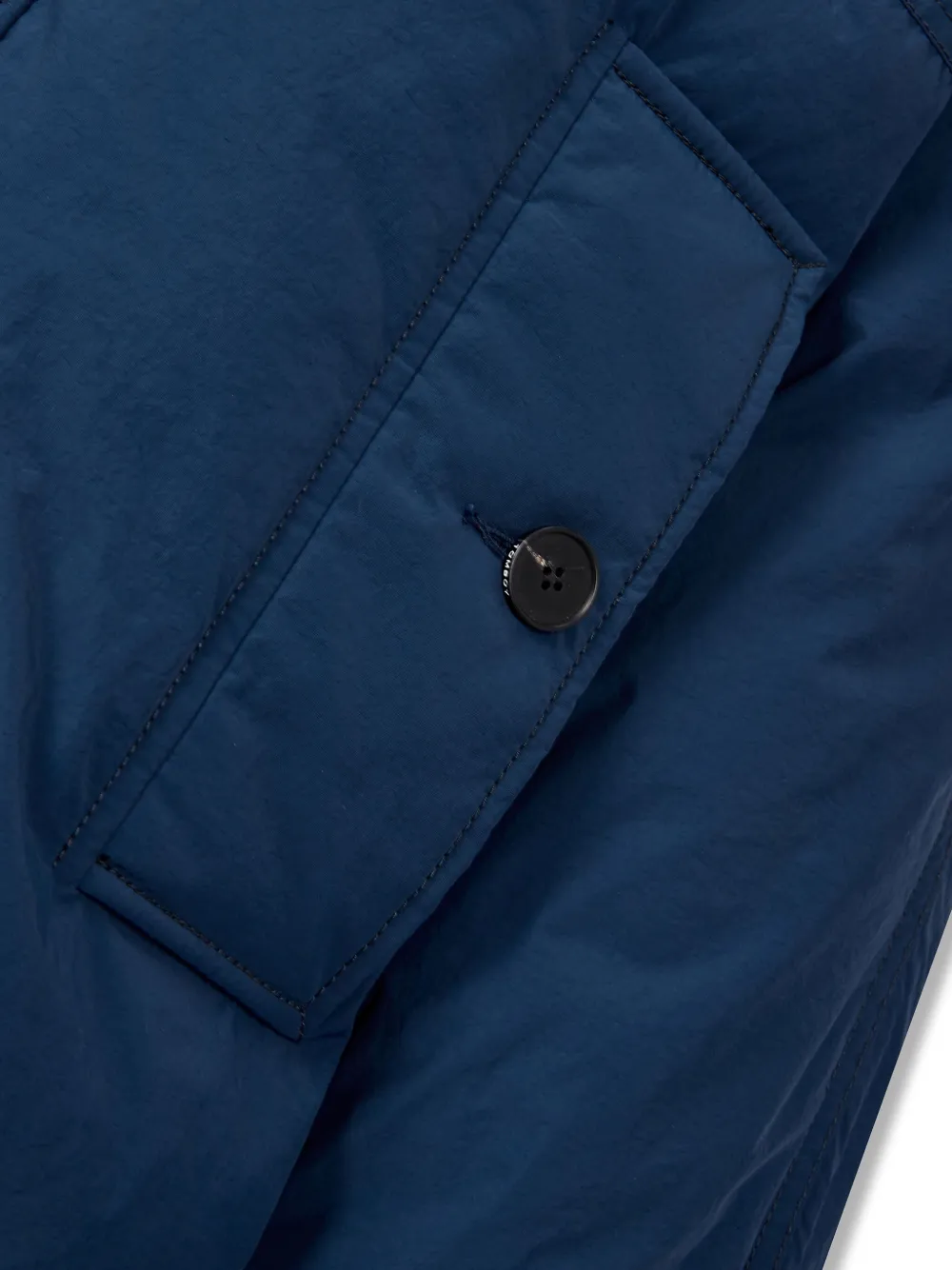 Studio Tomboy Detachable-hood Puffer Jacket In Blue