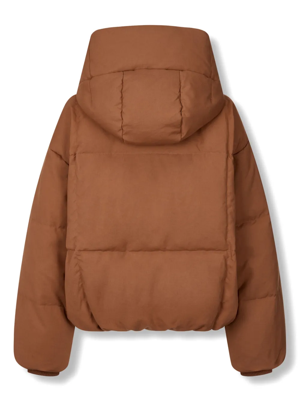 Studio Tomboy Funnel Neck Down Jacket In 褐色
