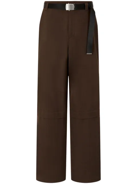 STUDIO TOMBOY pantalones con cinturón