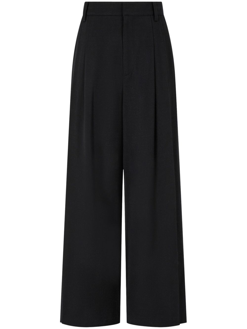 STUDIO TOMBOY wide-leg wool trousers - Black