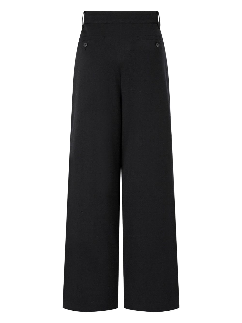 STUDIO TOMBOY wide-leg wool trousers - Zwart