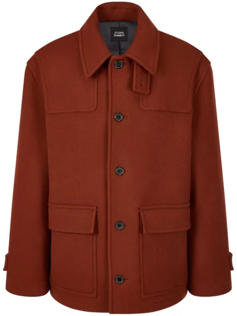 STUDIO TOMBOY non-toggle duffle coat