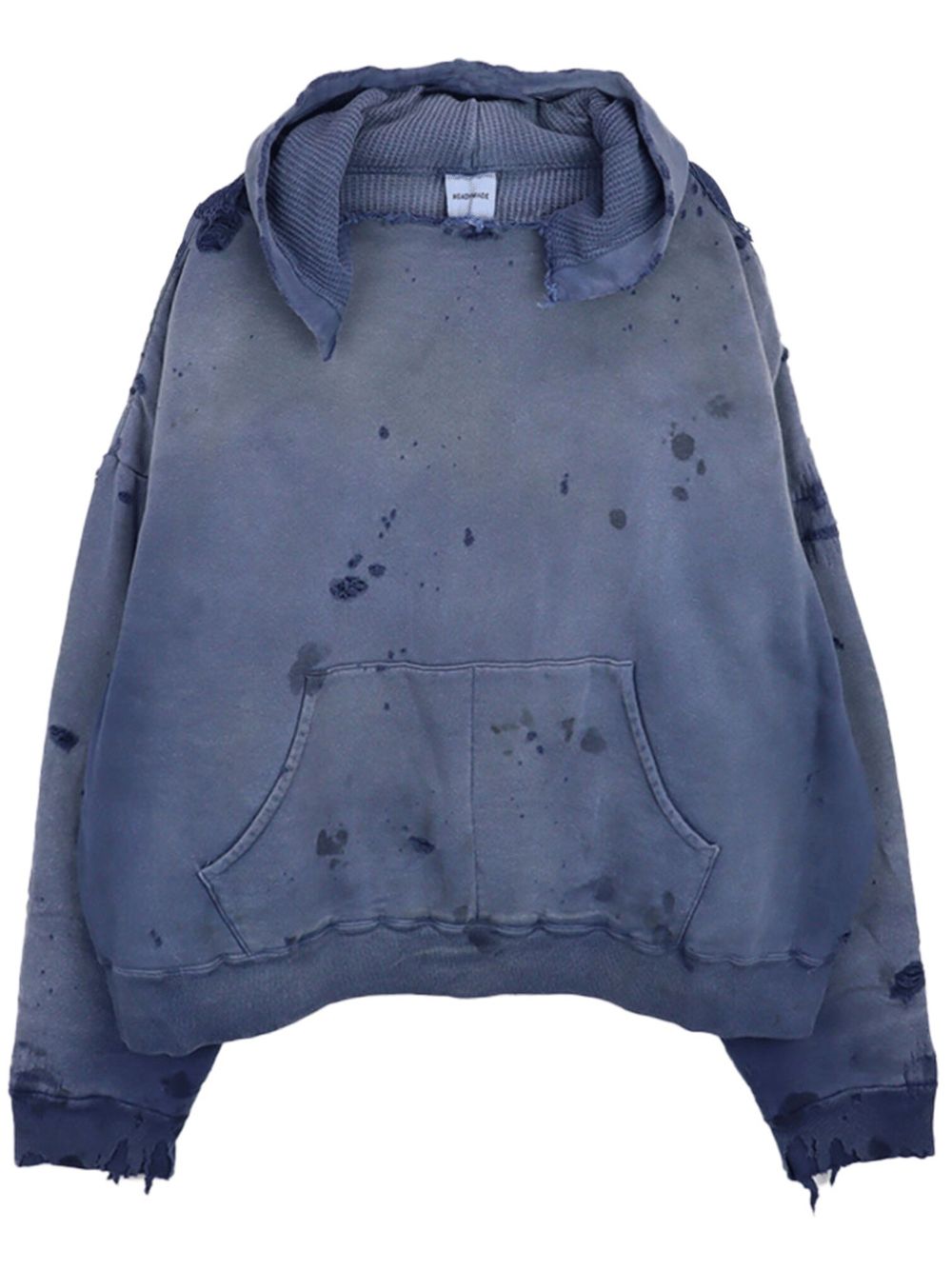 distressed hoodie