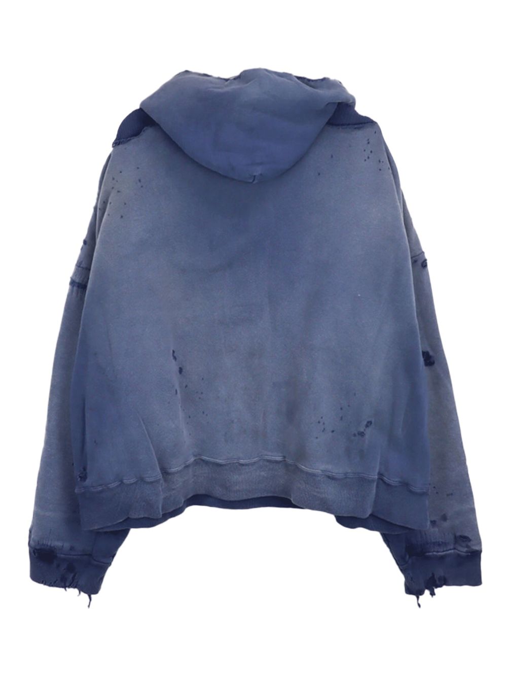 Readymade distressed hoodie - Blauw