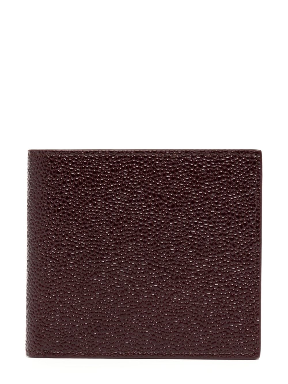 Thom Browne leather bi-fold wallet - Red