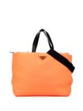 Prada Pre-Owned 2013-2024 Tessuto Puffer satchel - Orange