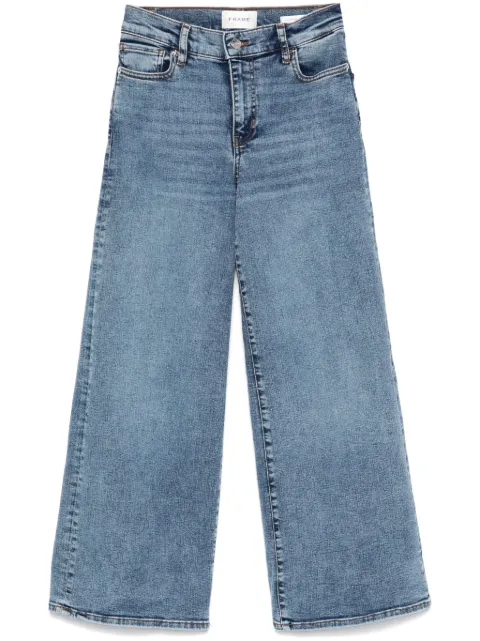 FRAME Le Pixie Slim Palazzo jeans