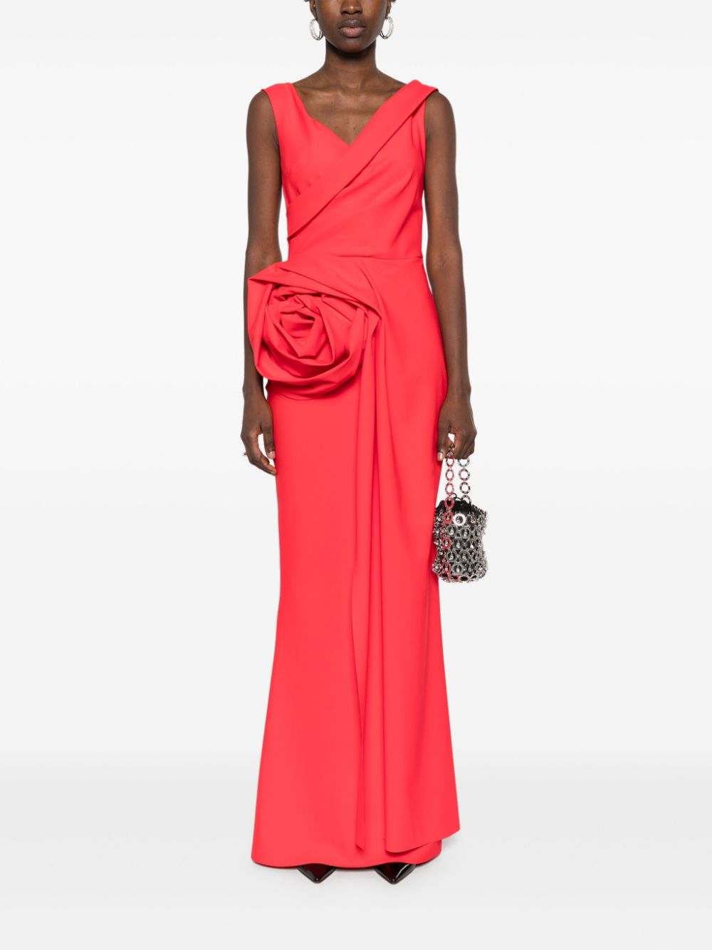 CHIARA BONI La Petite Robe Tekkan maxi-jurk - Rood