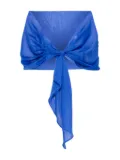 CHIARA BONI La Petite Robe Eva scarf - Blue