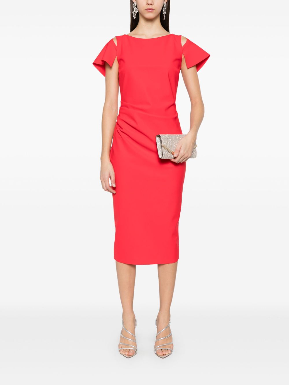 CHIARA BONI La Petite Robe Kuma jurk - Rood