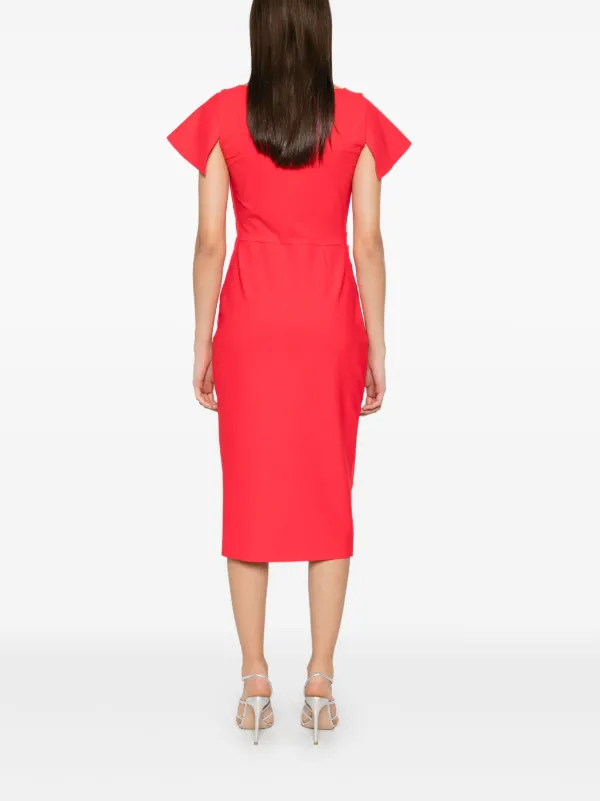 CHIARA BONI La Petite Robe Kuma Dress Red FARFETCH IN