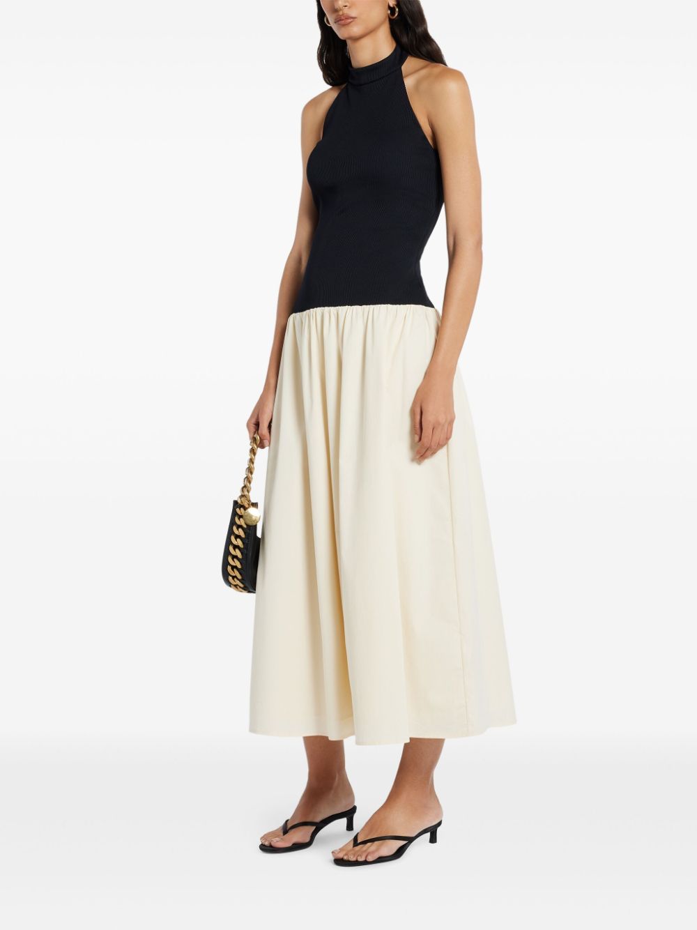 Anna Quan Alice midi dress - Zwart