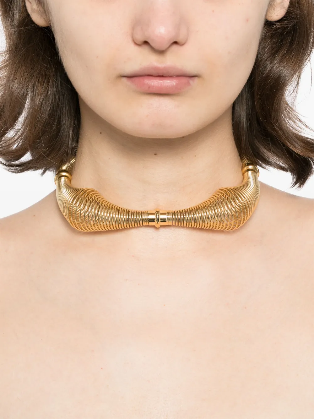 Alaïa collier à design en spirale | Image 2