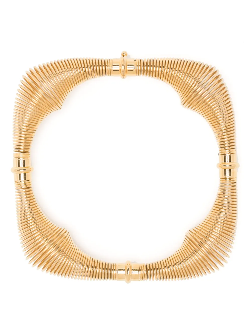 Alaïa collier à design en spirale | or | Image 1