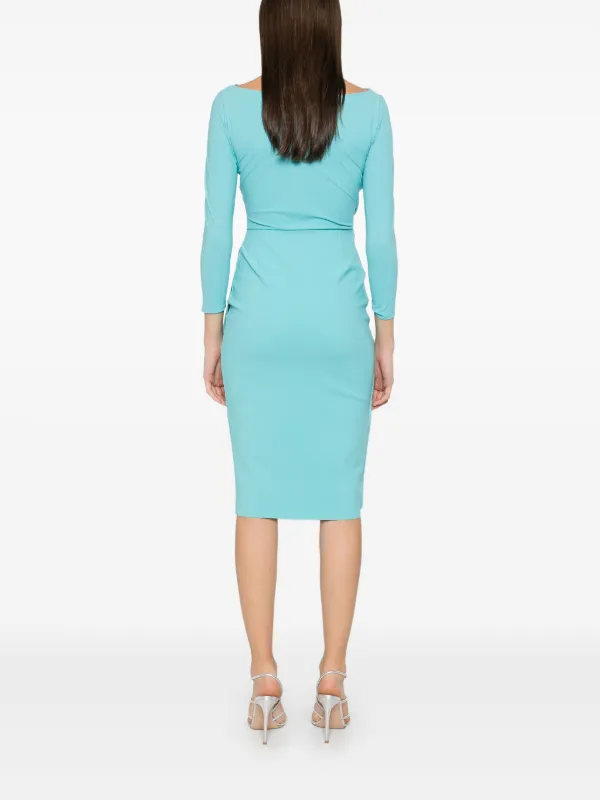 ワンピース CHIARA BONI Charisse stretch jersey dress Verde CHIARA BONI La Petite Robe Charisse Dress | Blue | FARFETCH