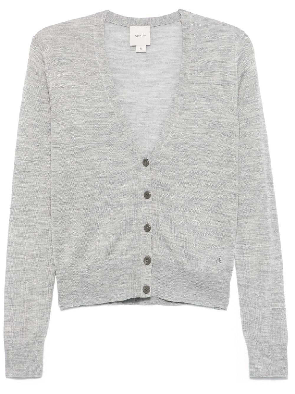 Calvin Klein mélange cardigan - Grey