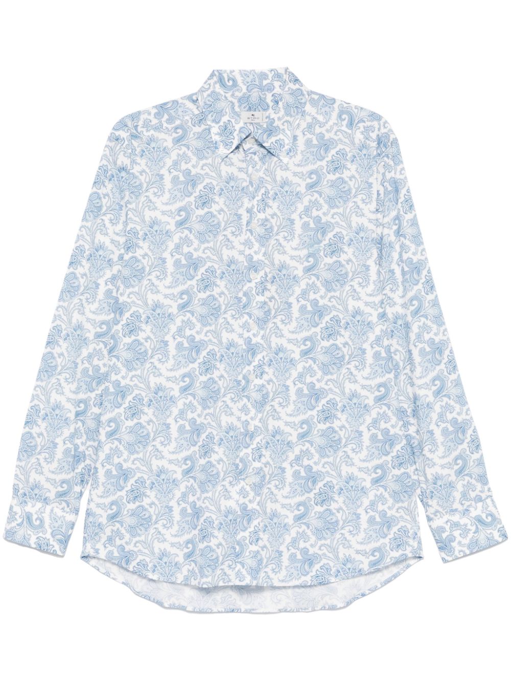 ETRO Overhemd met paisley-print Blauw