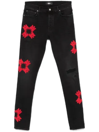 AMIRI MA Quad スキニージーンズ | ブラック | FARFETCH JP