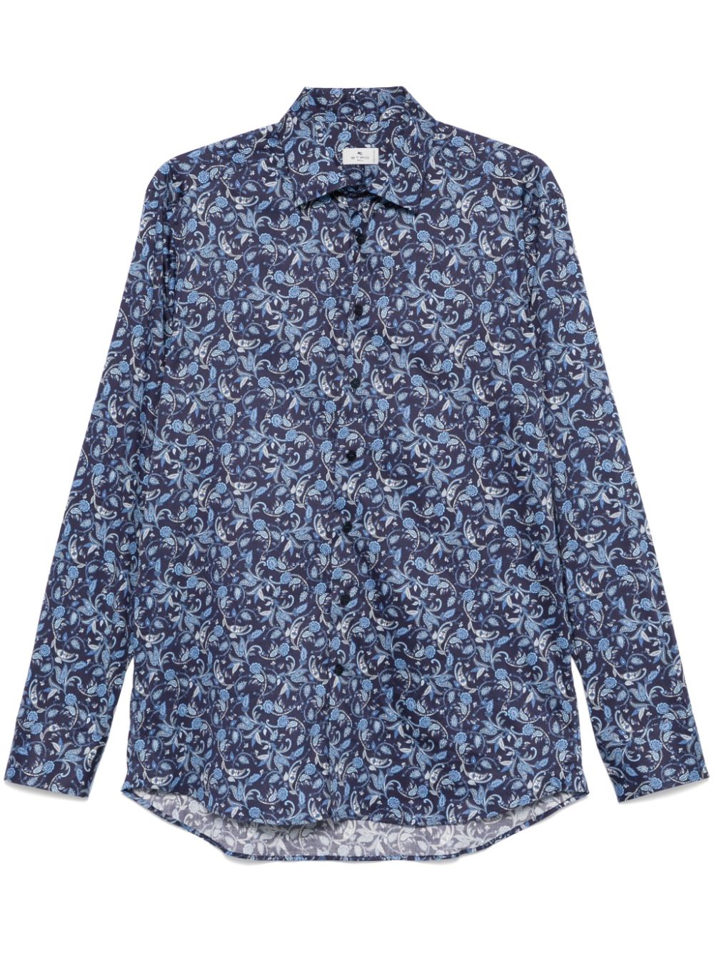 ETRO Overhemd met paisley-print Blauw