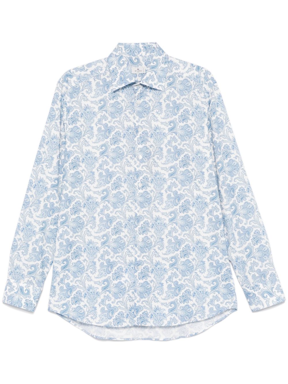 ETRO Overhemd met paisley-print Blauw