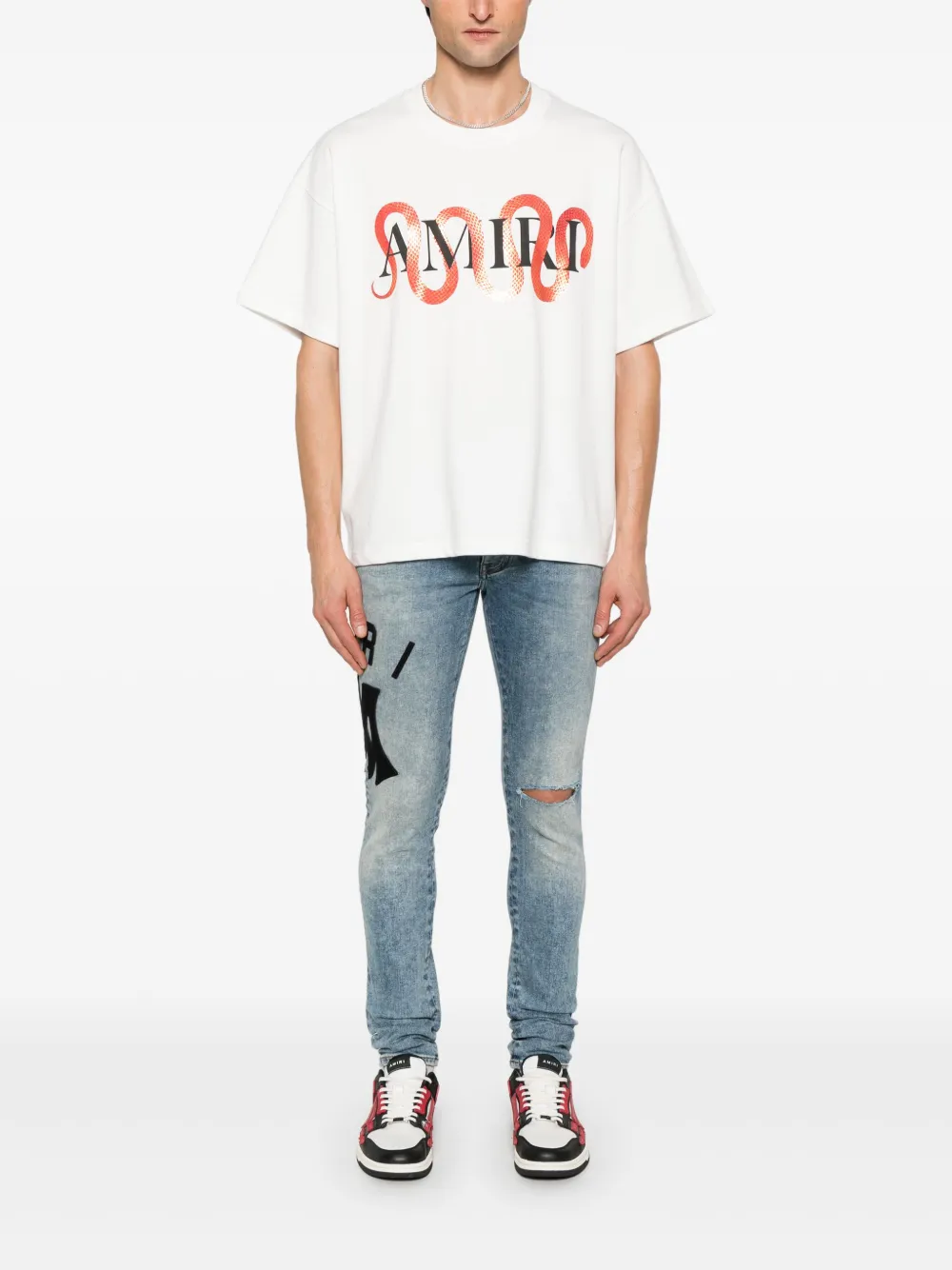 AMIRI Skinny jeans - Blauw