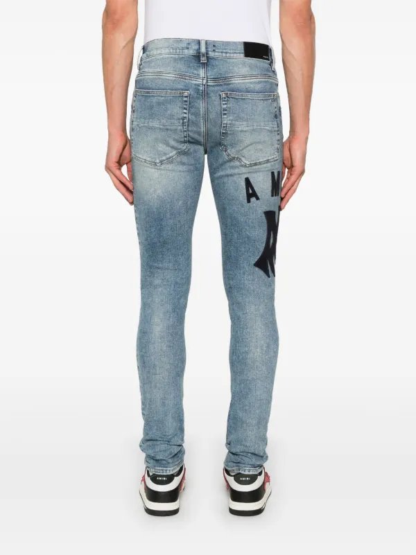 AMIRI スキニージーンズ | ブルー | FARFETCH JP