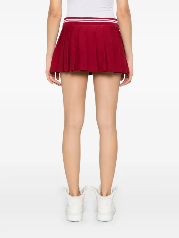 【関税込み】AMIRI レッド MA Quad プリーツ ミニスカート 27452111_57296256_600.jpg