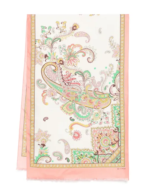 ETRO 페이즐리 프린트 스카프