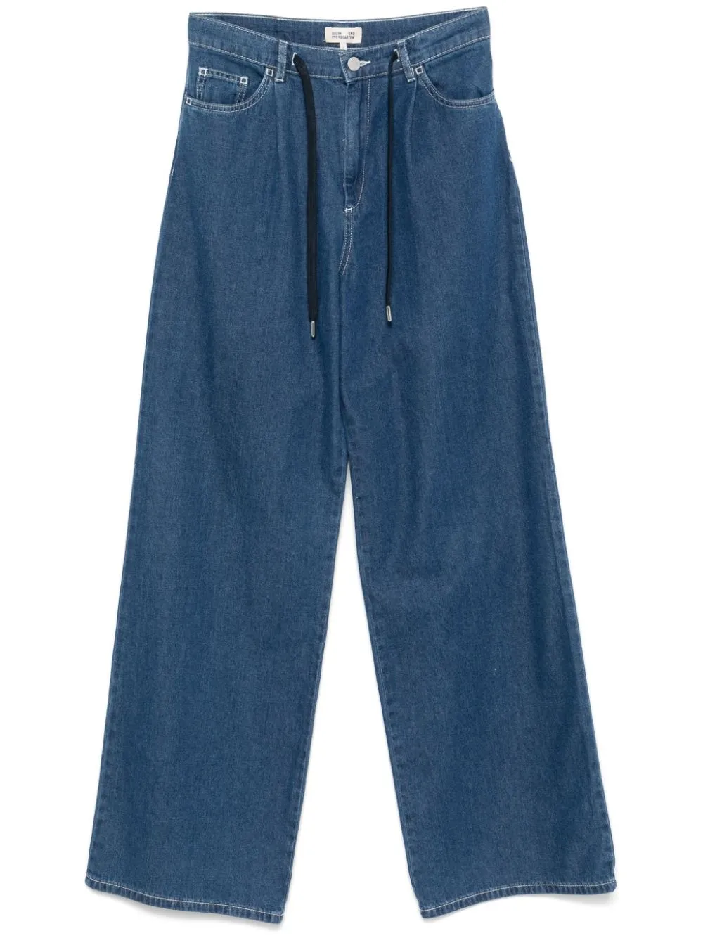 Shop Baum Und Pferdgarten Wide-leg Jeans In Blue