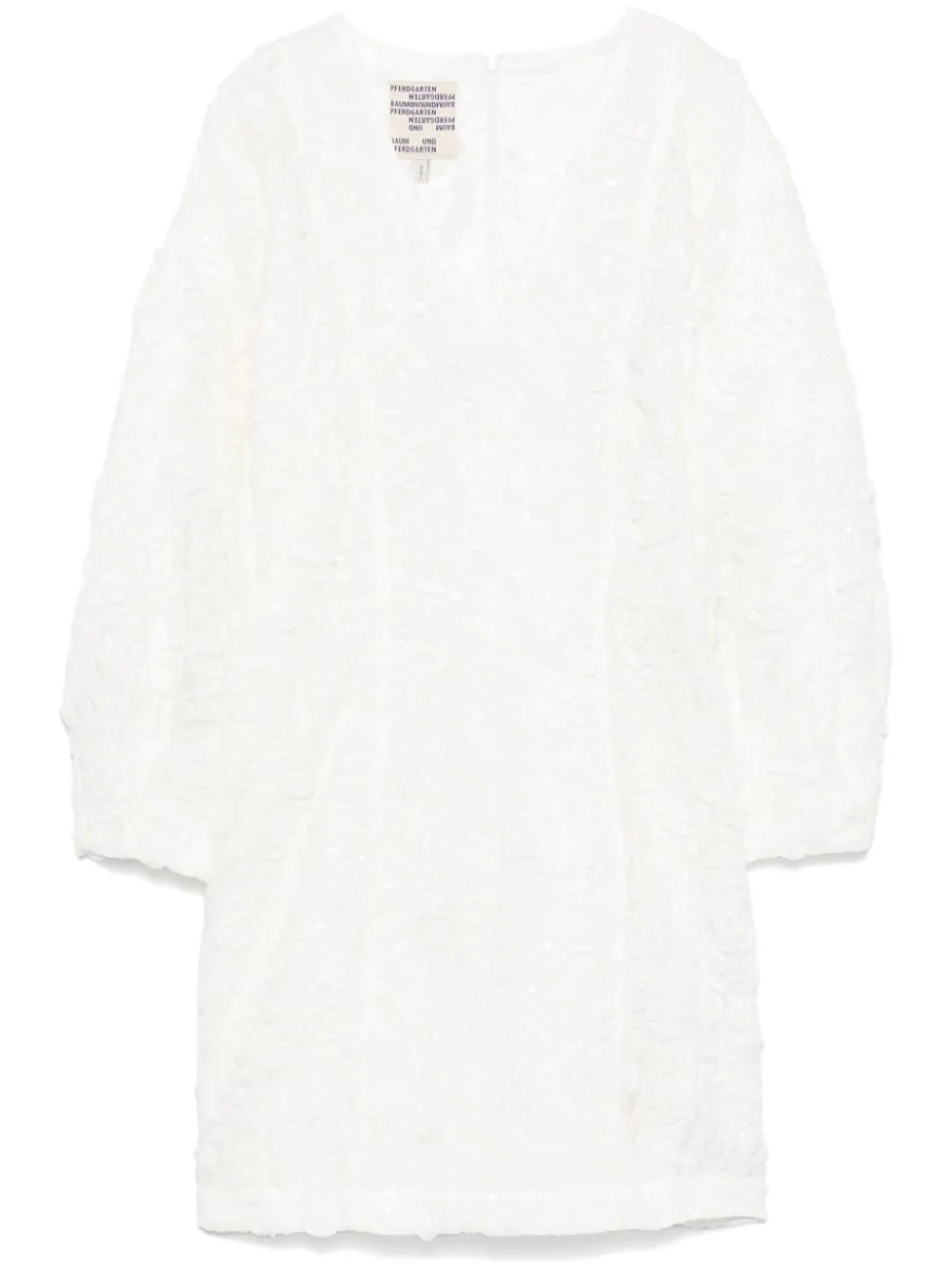 Shop Baum Und Pferdgarten Amyna Mini Dress In White