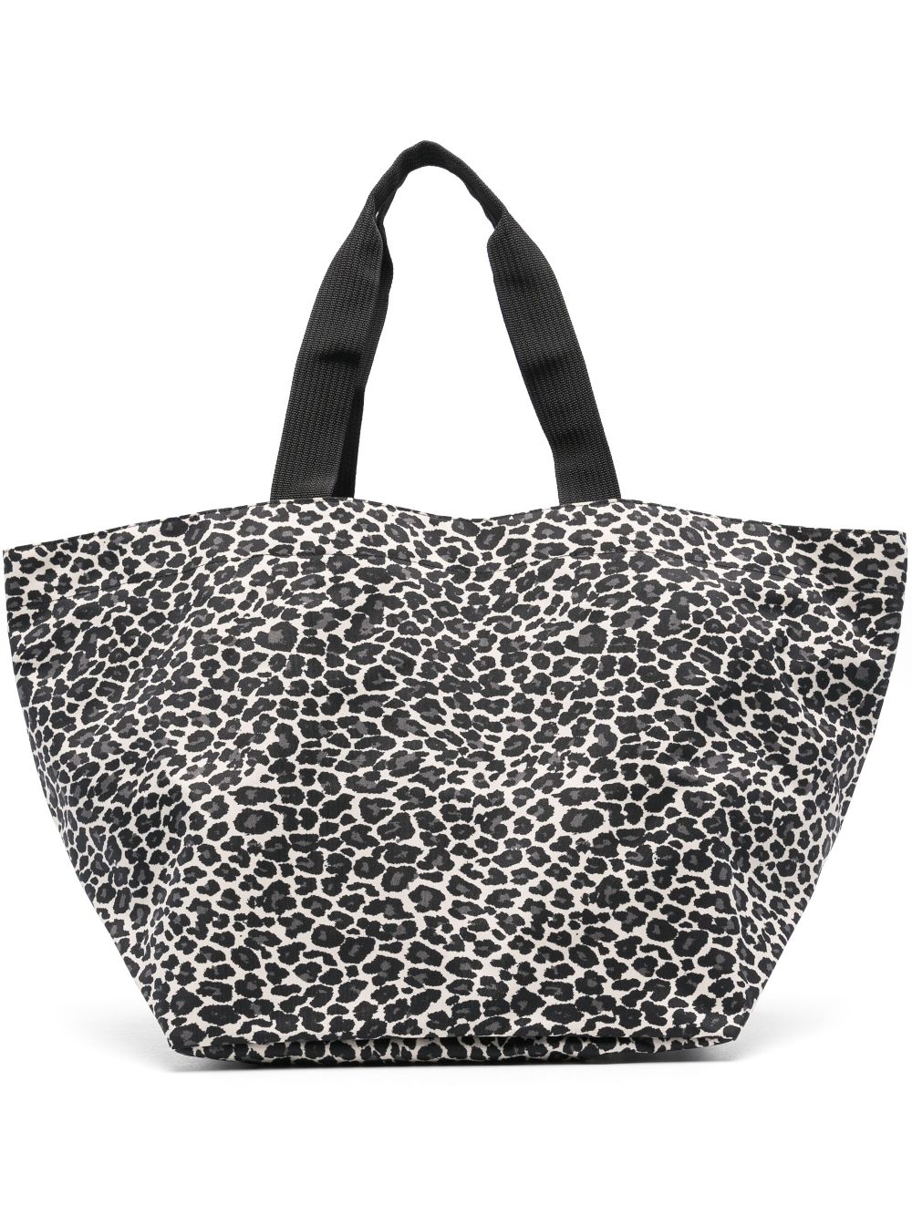 Hervé Chapelier large leopard tote bag - Neutrals