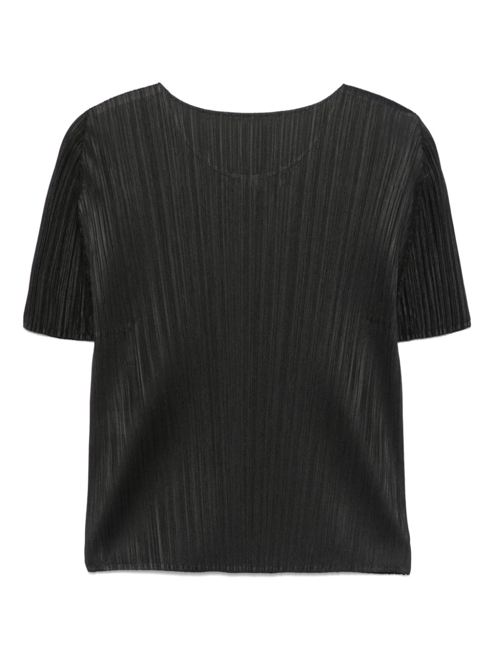 Pleats Please Issey Miyake Monthly Colors: November T-shirt - Zwart