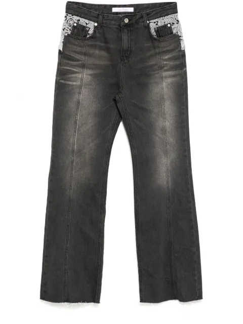 Rokh Lace detailing jeans
