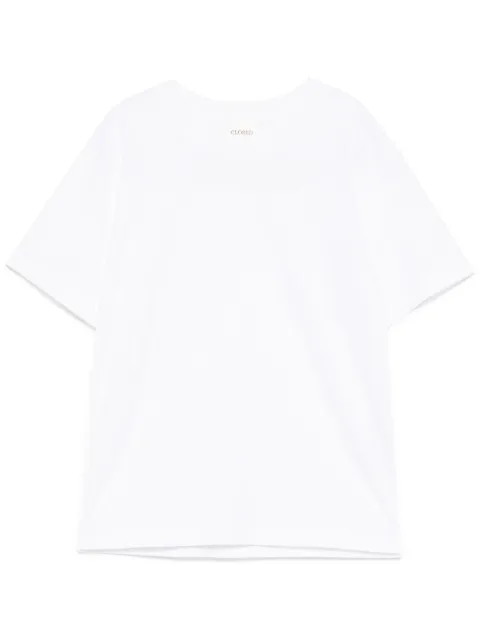 Closed crew neck T-shirt
