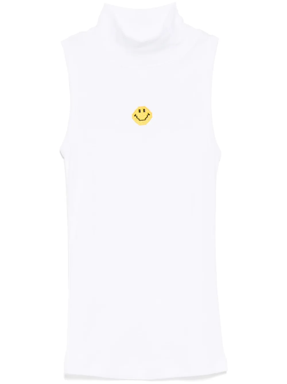 Pixel Mock Neck vest