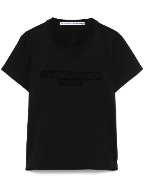 Alexander Wang logo-embossed T-shirt