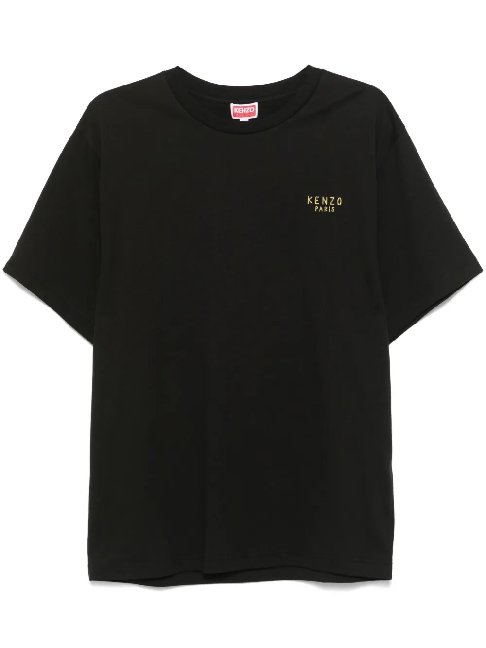 Kenzo logo-embroidered T-shirt | Black | Image 1