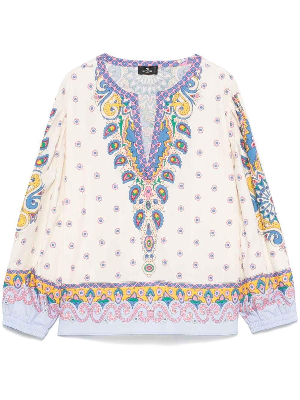 ETRO Blouse met paisley-print Wit