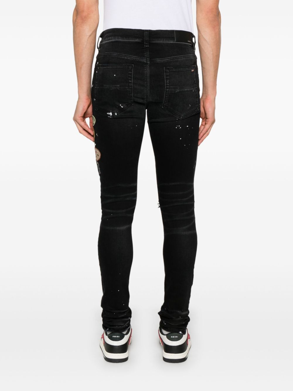 AMIRI Skinny jeans Zwart