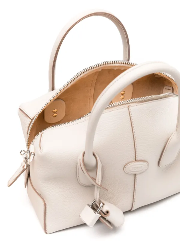 【TOD'S】Di MINI BAG BAULETTO Woman BROWN Tod's Di Bag Bauletto in Leather Mini