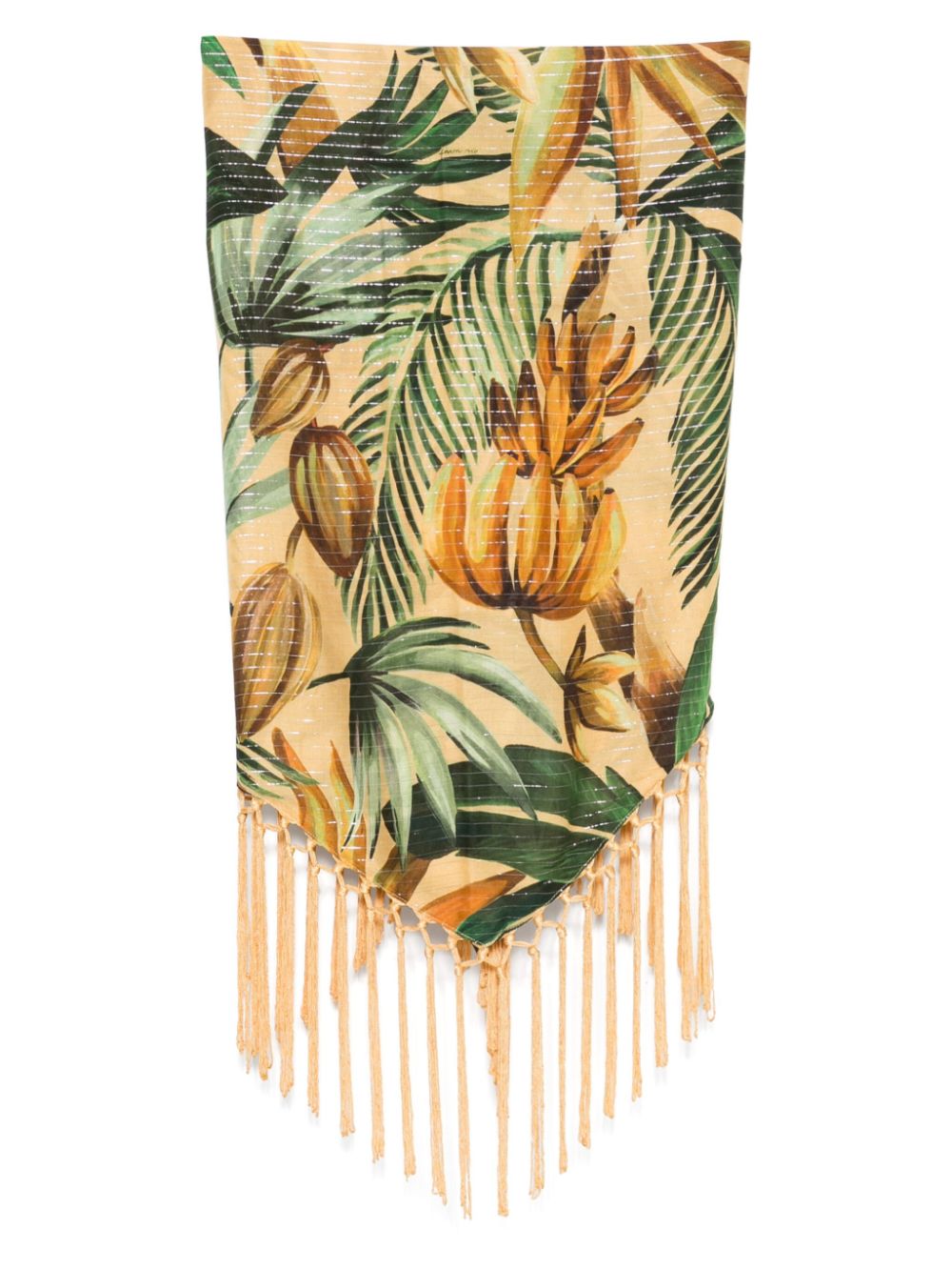 FARM Rio Pareo met botanische print - Geel