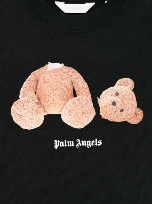 Palm Angels Kids Bear Tシャツ | ブラック | FARFETCH JP