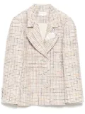 SHUSHU/TONG Oversized blazer - Neutrals