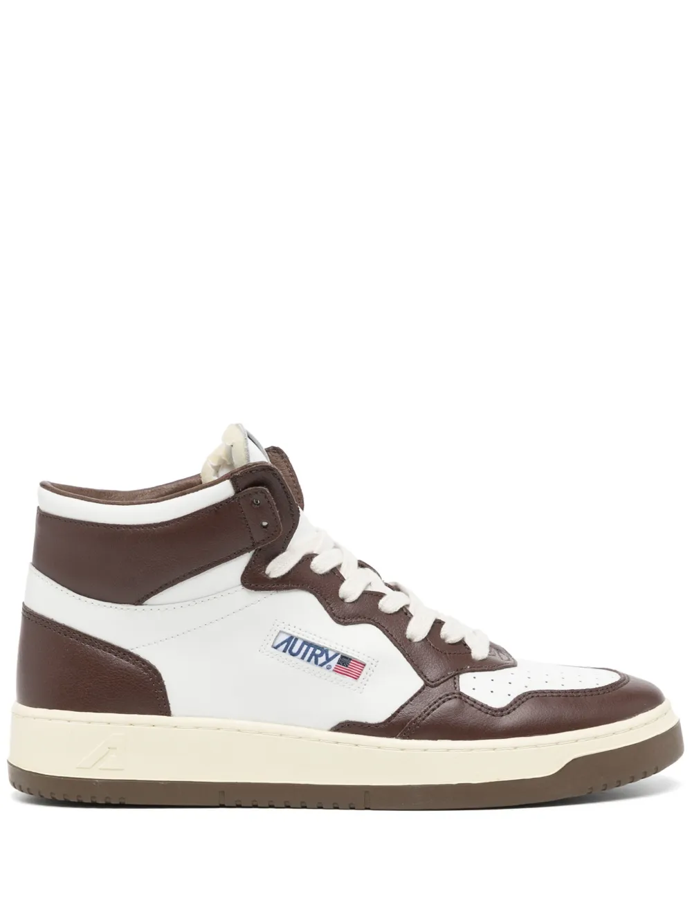 Autry Medalist high-top sneakers Brown