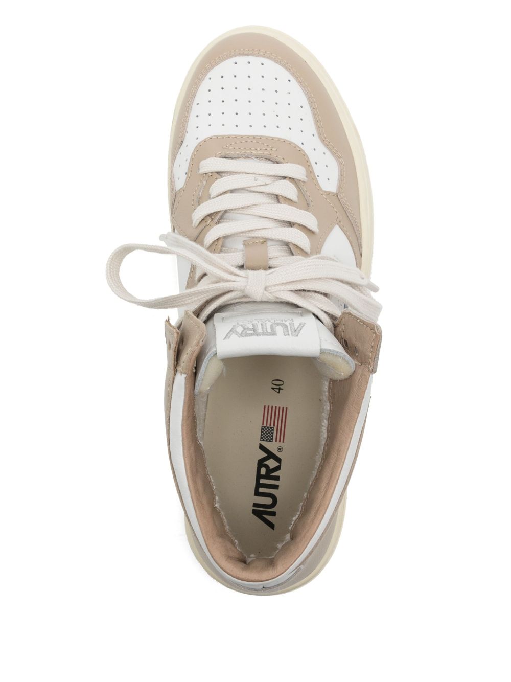 Autry Medalist high-top sneakers Neutrals