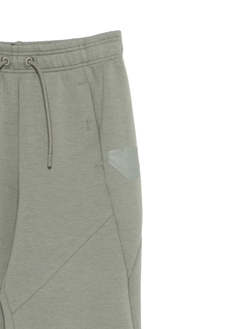 Emporio Armani Kids Trainingsbroek met logo en trekkoord Groen