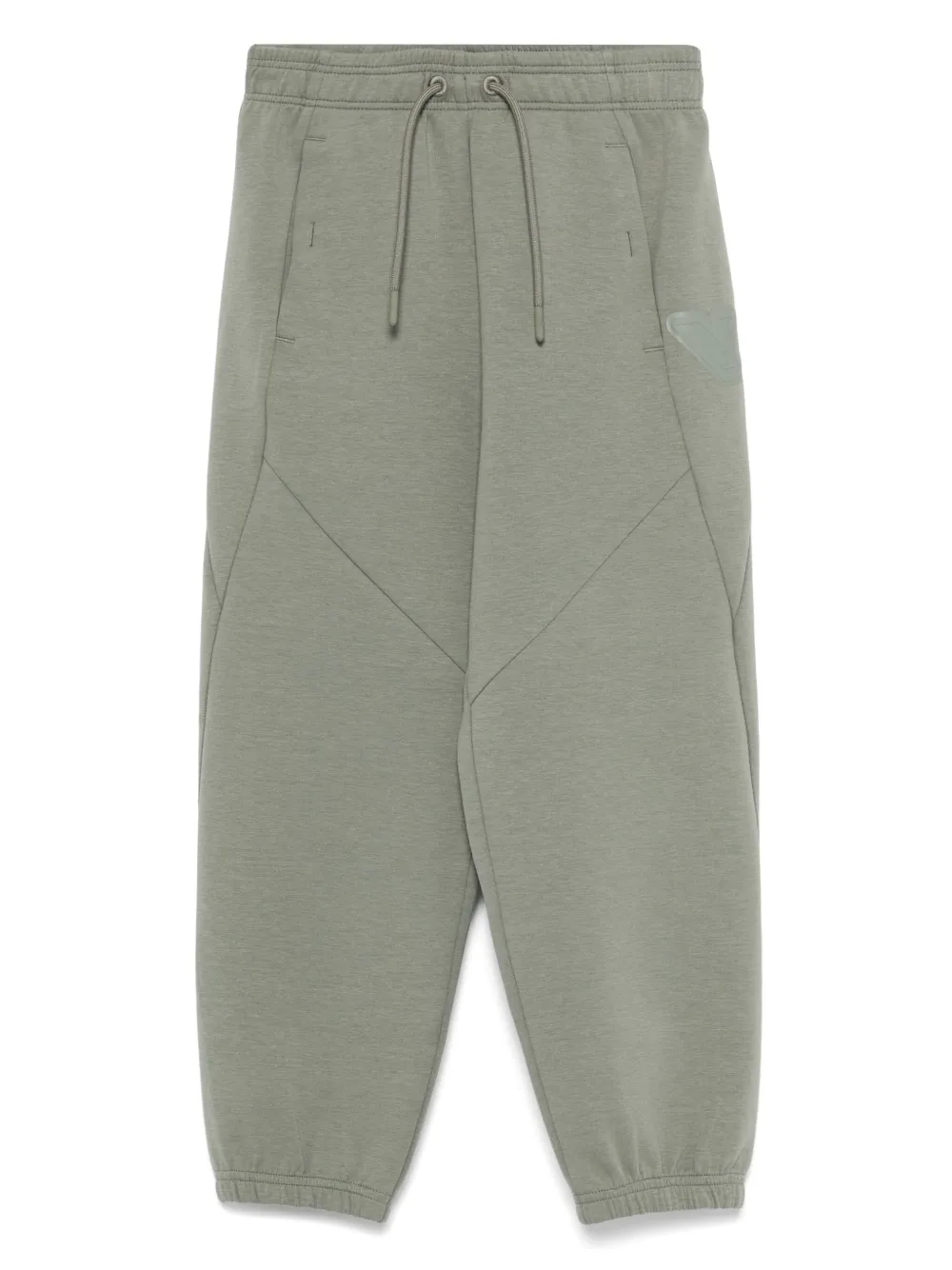 Emporio Ar i Kids Trainingsbroek met logo en trekkoord Groen